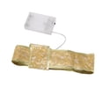 thumbnail image 2 of 50LEDs Christmas Ribbon Lights Golden Energy Efficient Christmas Ribbon Bow String Light for Party Festival Colorful Light, 2 of 9