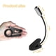 thumbnail image 1 of Xihbxyly Lámpara de Lectura con Clip, Brillo Ajustable, Luz Usb para Libros, Lámpara Led Que Cuida La Vista para Lectura Nocturna, Luz Portátil con Clip para Viajes, Más de 20 Horas de Autonomía, Luz, 1 of 7