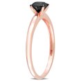 thumbnail image 6 of Everly Women's Diamond 14K Rose Gold Plated Engagement Ring, 6 of 7