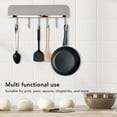 thumbnail image 3 of Wall Mount Hooks with Easy Installation Heavy Load Bearing Wall Hook Racks for Kitchen Towel Coat Hat, Multifunctional Use, ABS Material, 3 of 8