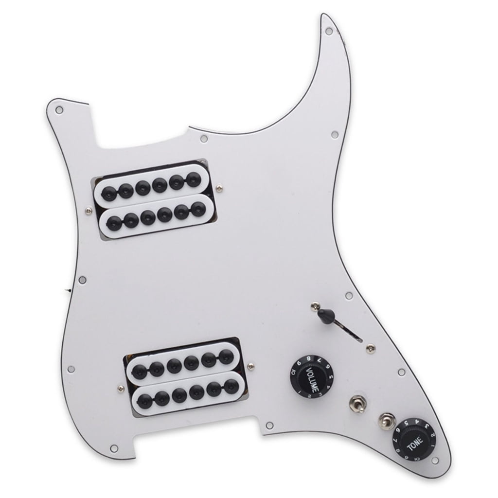 Electric Guitar Pickguard Assembly Scratch Plate Guitar Accessory Guitar Back Plate Scratchplate Suitable for Guitar