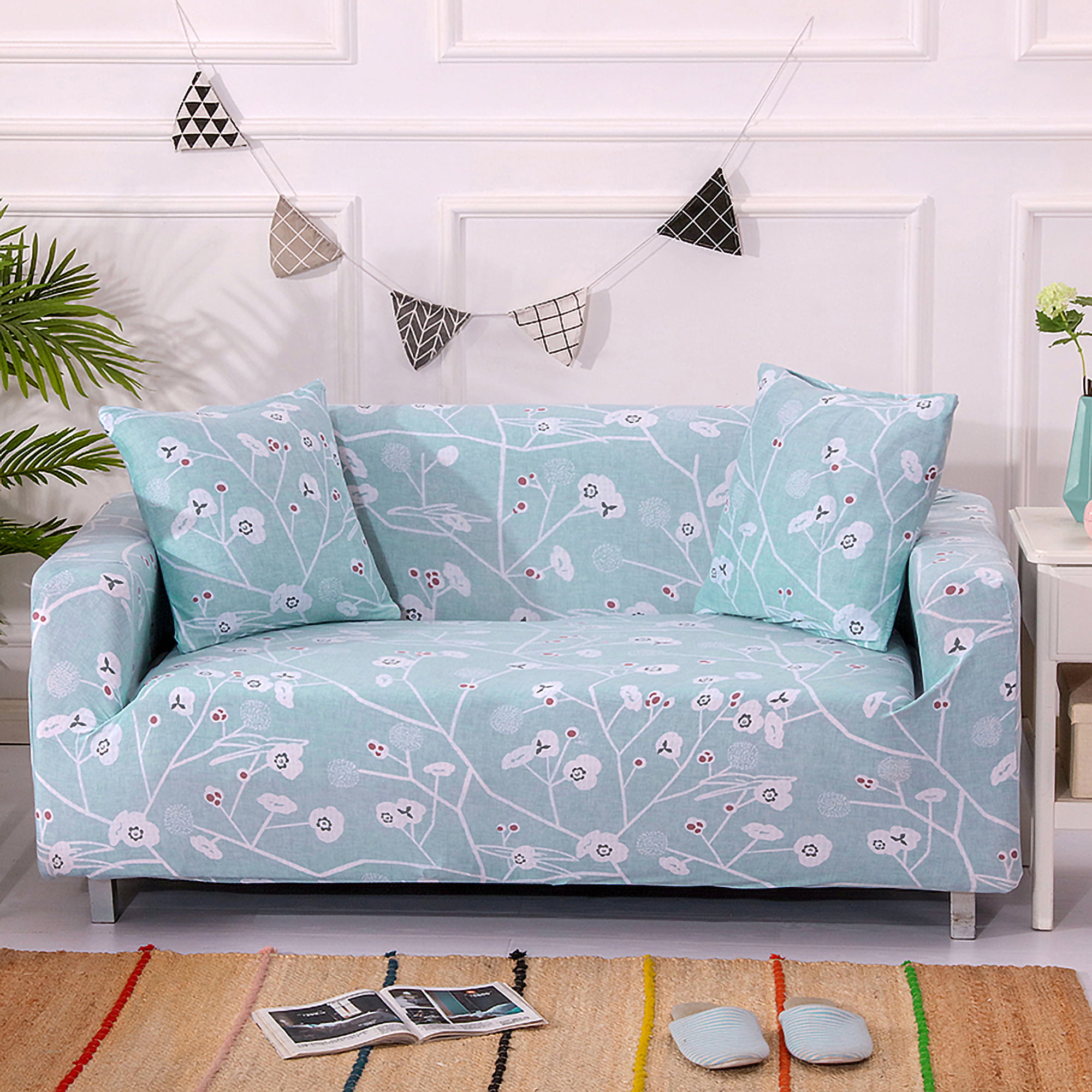 40 Styles 1/2/3/4 Seater Sofa Covers Stretch Settee Couch Protector Elastic  Slipcover for Moving Room/Living Room Easy Fit - Walmart.com