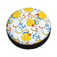thumbnail image 2 of Kdxio Spare Tire Cover for RV Trailer, Waterproof Wheel Cover,Camper Spare Tire Cover Fit for Rv SUV Truck Travel Trailer 15 inch-Ducks and Anchors, 2 of 8