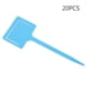 thumbnail image 3 of Paquete de 20 etiquetas de PVC duraderas para flores para estacas de semillas, etiquetas azules impermeables para plantas de jardín, 3 of 8