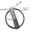 thumbnail image 1 of Skipping Rope, Adjustable Length, Anti-Slip Aluminum Handles, forMMA, Fitness Workouts , Training, 1 of 4