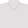 thumbnail image 2 of Collier Pendentif Chaîne Serpent Ronde en Or Blanc 14k 18 Pouces 1.1mm, 2 of 9