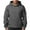 #6-Dark Gray, variant on Zimjoy Fleece Hoodie for Men Solid Plain Casual Loose Hooded Fleece Sweatshirt with Pocket Long Sleeve Drawstring Cozy Pullover Sweatshirts Outwear, Wine S