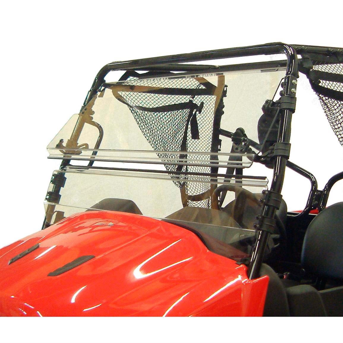 Full Tilt Windshield Honda Big Red MUV UTV Front Window Hard Windshield Lexan 175179 Walmart