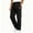 Black, variant on TKKCS Mens Baggy Straight Sweatpants Elastic Drawstring Waist Split Ankle Cuffs Casual Relaxed Fit Joggers with Side Pockets Black XL