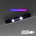 thumbnail image 3 of Wireless USB Car Interior LED Lights with Remote Control Music Sync and Adjustable Brightness 2-Piece Set, 3 of 8