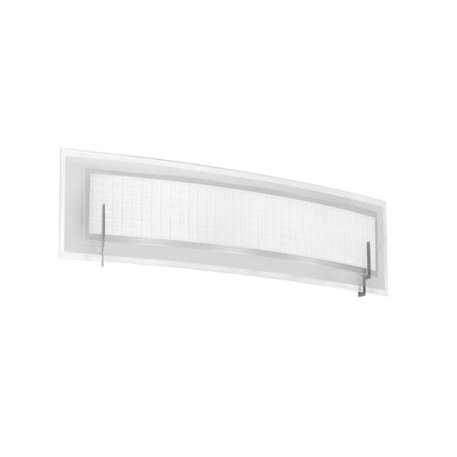 Lin Givré 2 Luminaire avec Finition Chromée Satinée