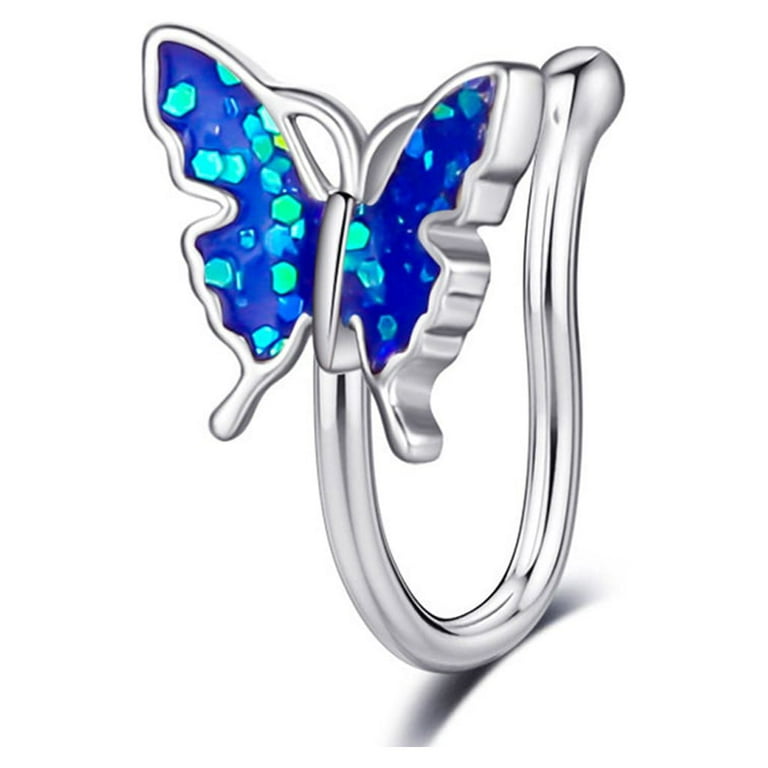 Butterfly Nose Clip - Fake Nose Cuff