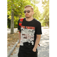 thumbnail image 3 of tees geek The Smiths Cover Classic Rock Band Tees Graphic Men's T-Shirt- (Small) - Black, 3 of 4