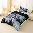 thumbnail image 2 of Feelyou Lake House Twin Comforter Sets, Grey Blue Bedding Set, 2-Piece, 2 of 7
