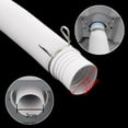 thumbnail image 2 of 2.6Ft PVC Washer Waste Water Pipe Connector Washing Machine Drain Hose, 2 of 7