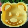 thumbnail image 5 of Dalazy 3Pcs/set Small Rice Ball Mould Bear Cartoon Pattern DIY Sushi Bread Mold for Home Kids Girls, 5 of 5
