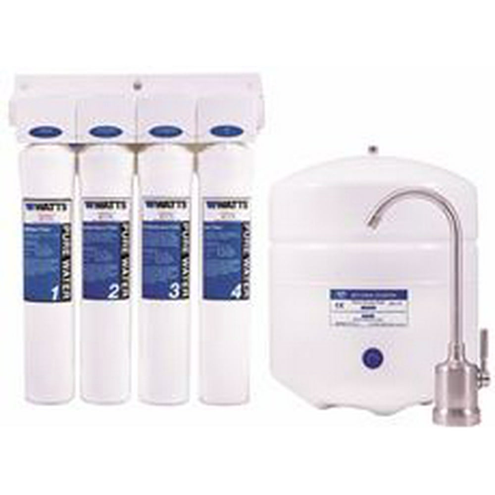 Watts KwikChange Pure Water 4Stage Reverse Osmosis System Walmart