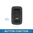 thumbnail image 3 of Interruptor de ventana eléctrica trasero Unique Bargains para Chrysler 200 para Dodge Dart No.56046555AC, 3 of 7