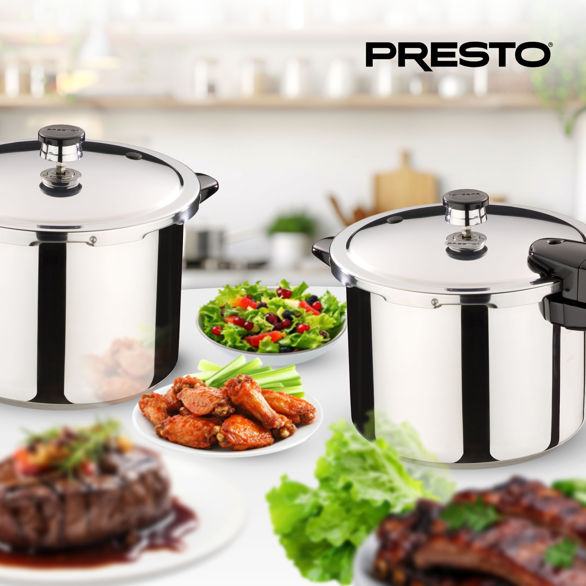 Presto 6-Quart Stainless Steel Pressure Cooker photo 6