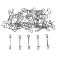 thumbnail image 1 of 50pcs Haute Résistance Clips Ou Snaps Résistance à la Corrosion et Anti-Rouille - 33mm, 1 of 8