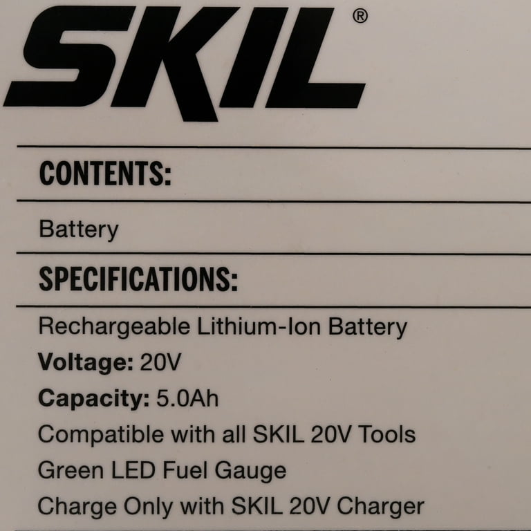 PWRCORE 20-Volt Lithium-ion 5.0 Ah Battery with Fuel Gauge PWRCORE 20-Volt Lithium-ion 5.0 Ah Battery with Fuel Gauge