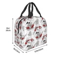 thumbnail image 3 of Easygdp Koi Fish Bolsa Térmica Premium - Tela Oxford Impermeable, Gran Capacidad, Bolsillo Frontal, Unisex para Trabajo, Escuela, Actividades al Aire Libre y Picnics, 3 of 8