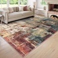 thumbnail image 7 of Moynesa 8'x10' Area Rug for Living Room Machine Washable Rugs Modern Abstract Low Pile Soft Mat Large Indoor Non-Slip Accent Carpet for Dining Room Table Apartment,Red, 7 of 7
