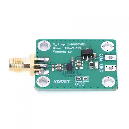 

Metal RF Power Meter 7-15V Power Supply Logarithmic Detector 1M -10000MHz Environmental Detection For RF Signal Detection Signal Power Measurement