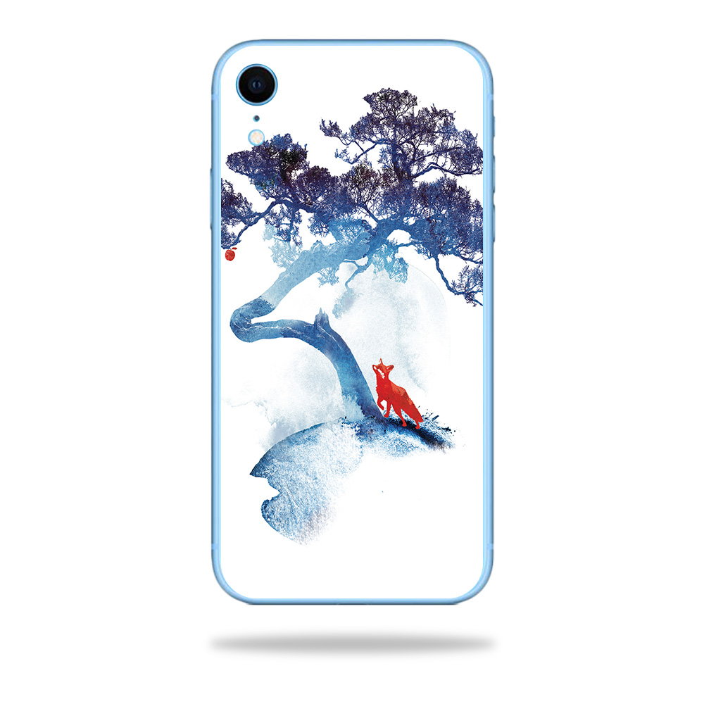 Skin Decal Wrap Compatible With Apple iPhone XR Sticker Design Last Apple Tree