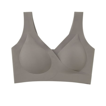 Elainilye Fashion Womens Bra Non-Underwire Bra Front Button Nursing Bra Comfortable Breathable Bra