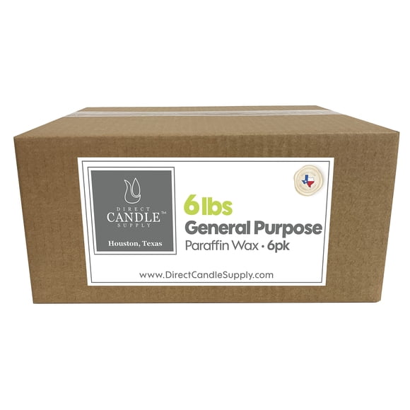 Kit de bloques de cera de parafina de 2,7 kg para velas