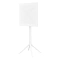 thumbnail image 5 of Compamia Sky Ares Square Bar Set with 2 Barstools - White, 5 of 5