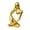 Doré, variante sur LCXmlly Boîte à Épices Statue Figurine Abstraite Créative Sculpture en Résine Exquise (Fourniture Maison Accrocheuse)