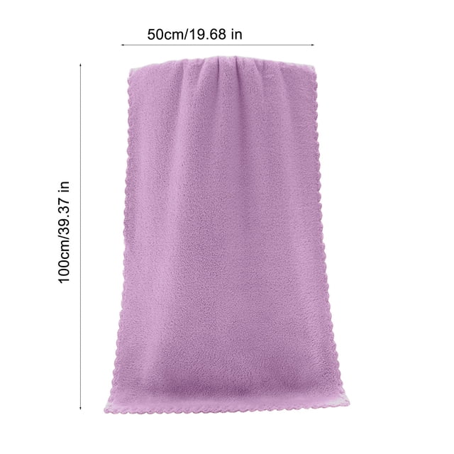 Bath Towels Set High Density Velvet Trimmed Children's Bath Towel Towels Bathroom Sets