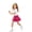 P27 Hot Pink, variant on Tfken Soft Pleated Skirts For Girls Daily Wear Pleated Skirt Elastic Waist School Casual Athletic Sportswear Kids Cute Clothes Size 7-8 Years