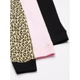 thumbnail image 3 of Luvable Friends Baby and Toddler Girl Cotton Pants 3pk, Leopard, 3 Toddler, 3 of 4