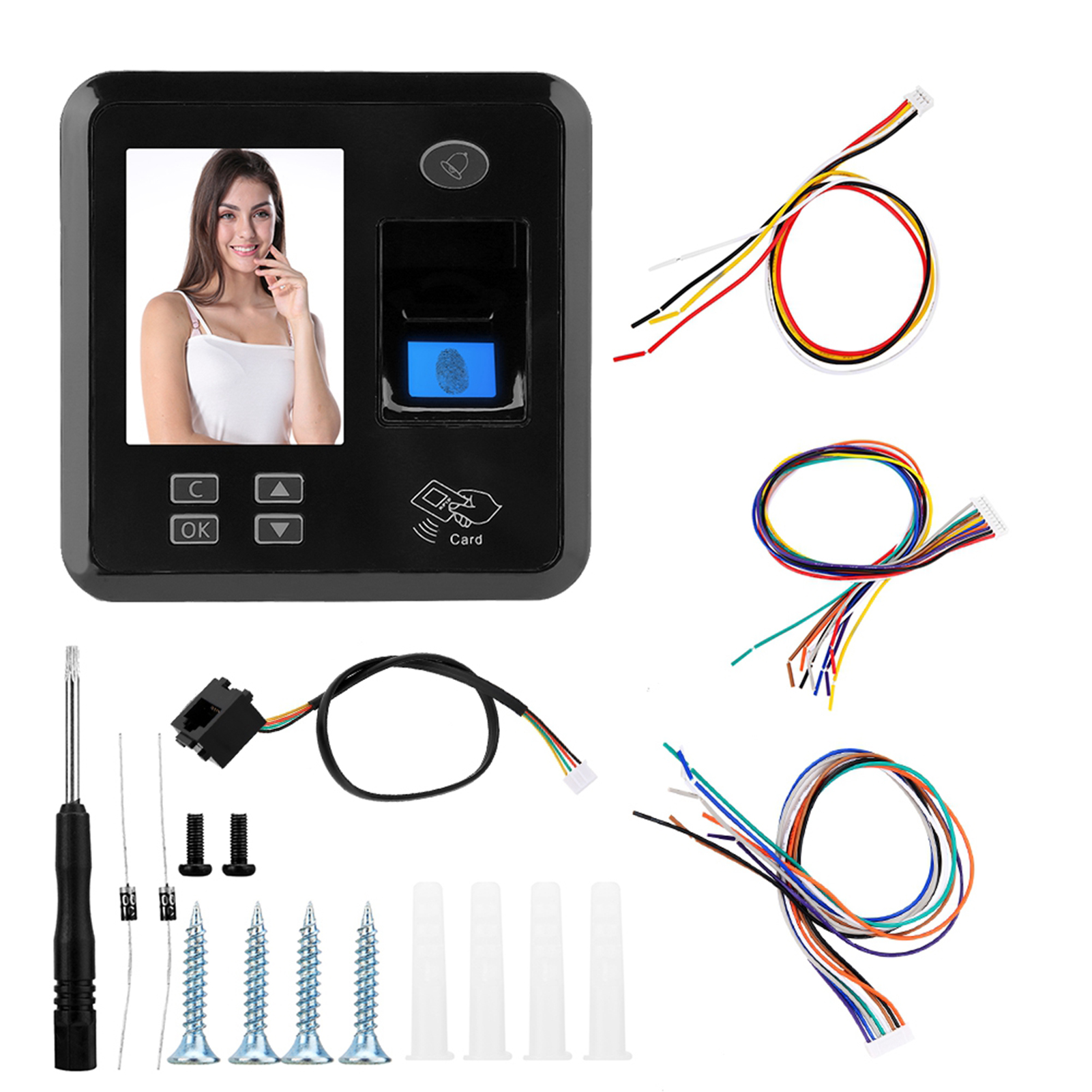 YOUTHINK Biometric Door Entry System, Door Access Control System, For Door Access Support Anti