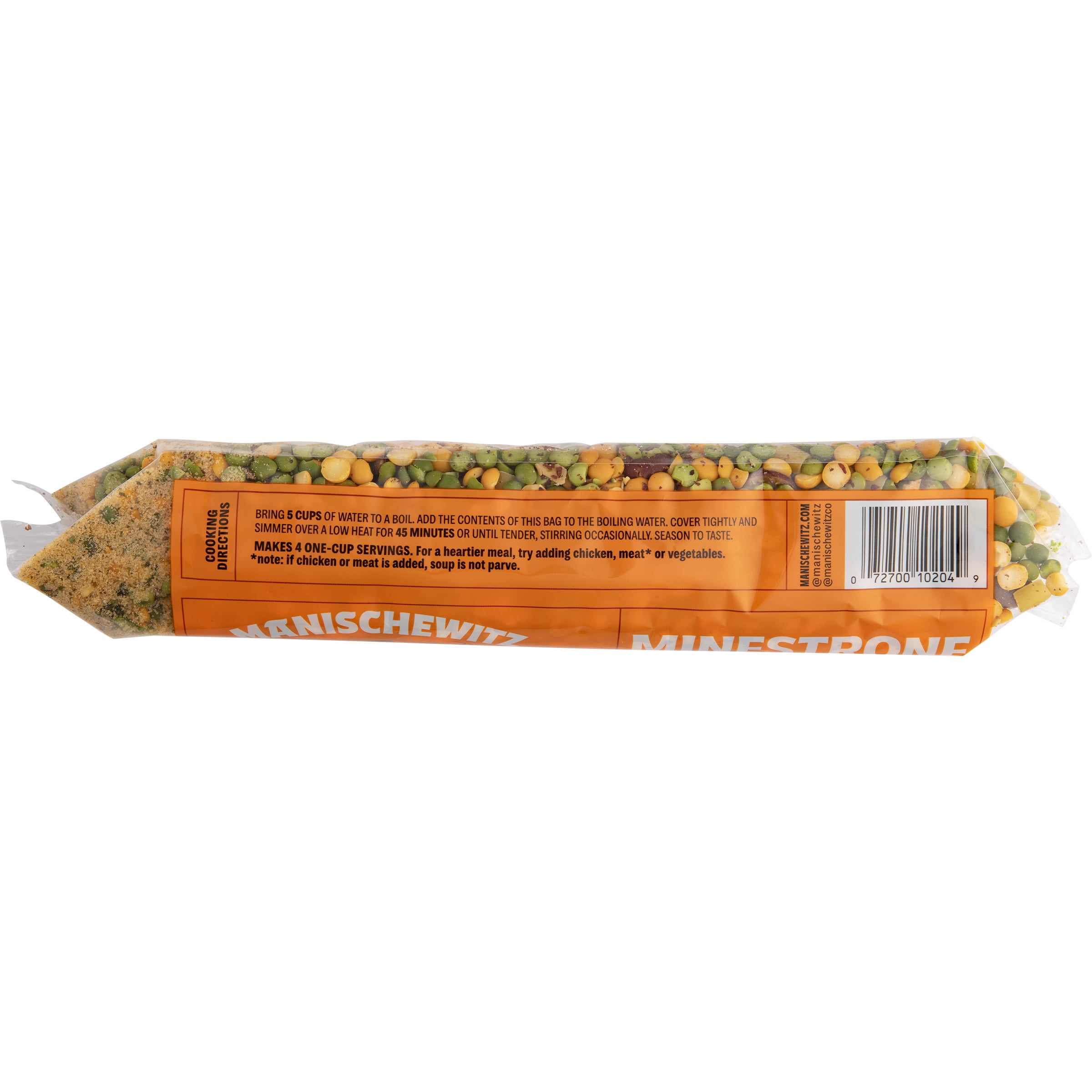 (6 pack) Manischewitz Minestrone Soup Mix, 6 oz