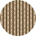 thumbnail image 1 of Ahgly Company Machine Washable Indoor Round Transitional Red Brown Area Rugs, 8' Round, 1 of 7