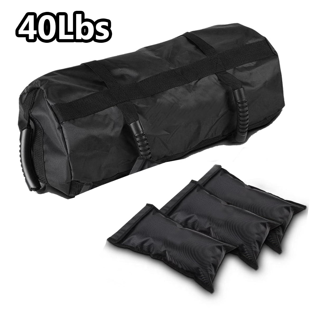 Heavy Duty Sandbag - Workout Bag with Handles for Weight Training - for  Weighted Exercise, Home Fitness and More - Gym Accessories for Men and Women  - Yahoo Shopping