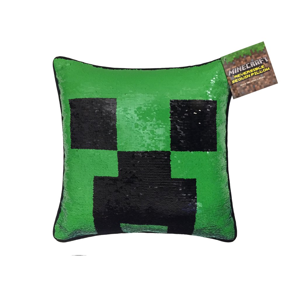 minecraft plush creeper pillow buddy