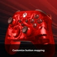 thumbnail image 1 of Refurbished Microsoft QAU-00164 Xbox Wireless Controller Pulse Cipher Special Edition Red Transparent Design, Custom Mapping, 40 Hours Battery Life, 1 of 1