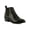 Black, variant on Womens Envoy Faux Leather Zip Up Ankle Boots