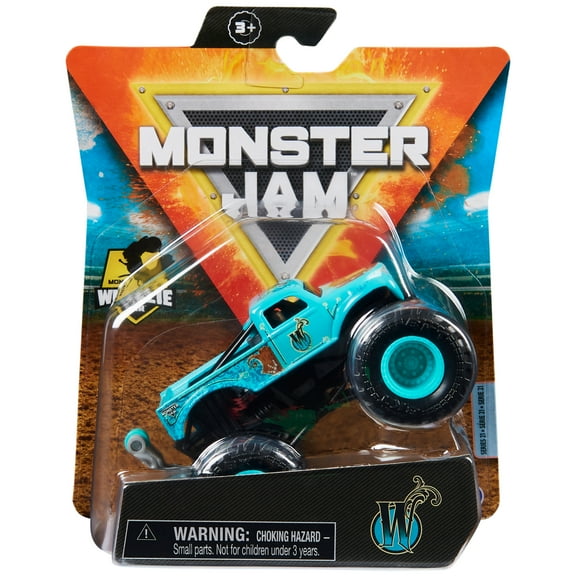 Monster Jam, Official W Monster Truck, Die-Cast Vehicle, Legacy Trucks Series, 1:64 Scale