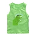 thumbnail image 1 of RXIRUCGD 2025 Vêtements d'Été pour Enfants Chemise de Base à Col Rond Sans Manches pour Garçons, 1 of 2
