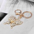 thumbnail image 5 of Rhinestone Butterfly Keychain, 5 of 11