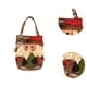 thumbnail image 3 of Bolsa de regalo de Navidad, bolsa de mano, pequeñas bolsas de regalo, reutilizables, regalos de fiesta con asa, linda bolsa de mano, bolsa de dulces Patrón de Papá Noel, 3 of 6