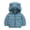 Gray, variant on FAIWAD Boys Girls Winter Coat Puffer Hooded Jacket Zip up Quilted Outerwear for School Outdoor