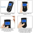 thumbnail image 6 of Breathalyzer, Professional-Grade Accuracy Digital Blue LED Screen Portable Breath Alcohol Tester with 25 Mouthpieces for Personal Home Use, 6 of 8