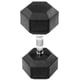 thumbnail image 2 of Mancuerna Hexagonal con Revestimiento de Goma en Pares o Individuales, Color Negro, 2 of 6